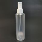 160ml Wholesale Frosted PET Plastic Bottles Cosmetic Packaging With Sprayer Pump Cap