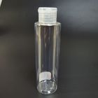 100ML Clear Shampoo Conditioner Bottles PET Plastic Cosmetics Packaging