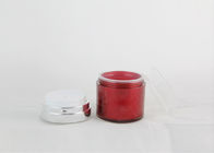 30ml 50ml Men Cosmetic Cream Jars Airless Pump Plastic Round Hot Stamping