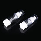 Skincare Clear Airless Cosmetic Bottles With Lotion Pump