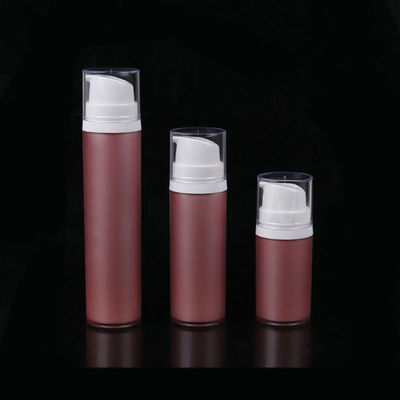 Schöne grüne/braune Acryl 15/30/50 ml Luftlose Pumpflasche